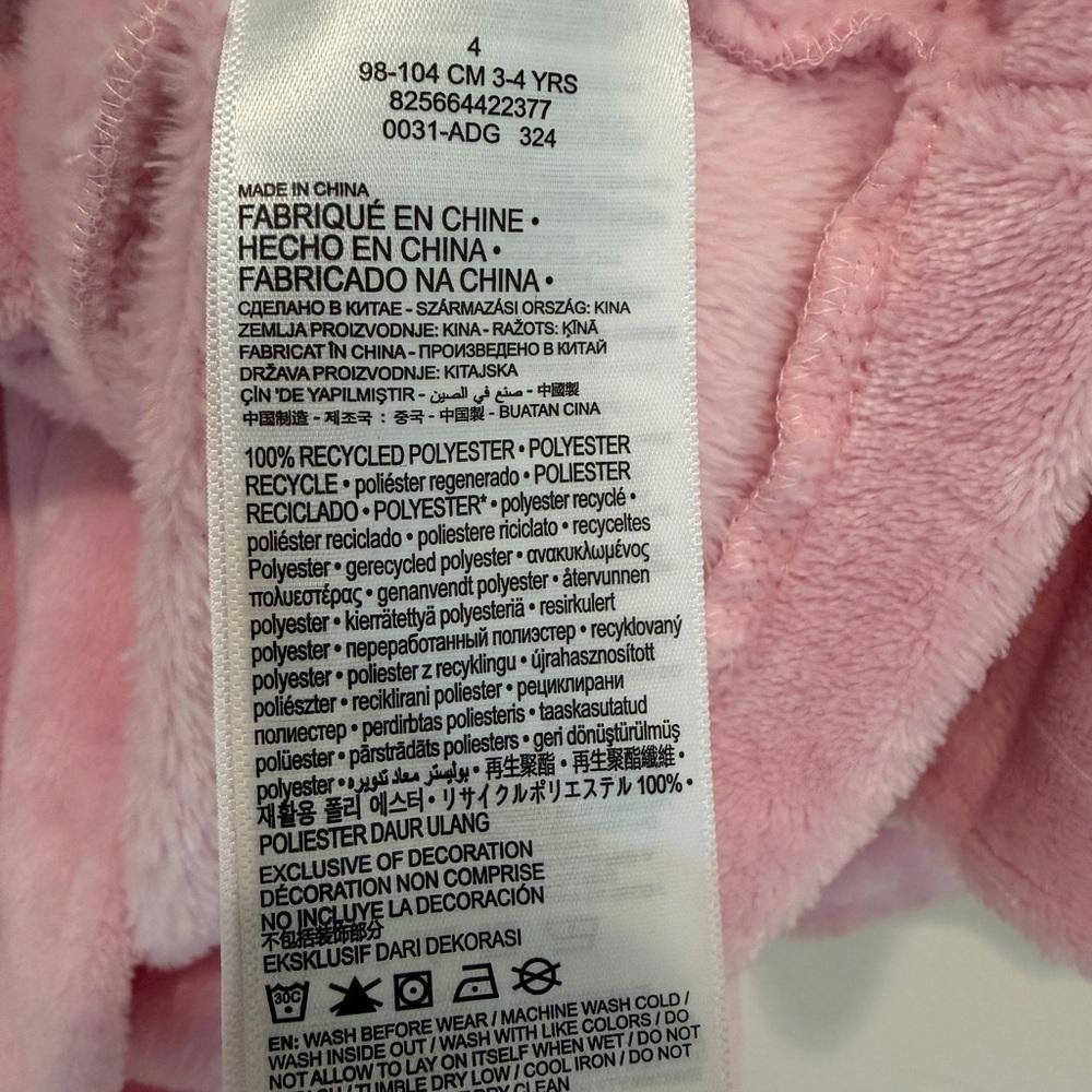 Polo by Ralph Lauren Soft Pink Robe - Picture 4 of 7